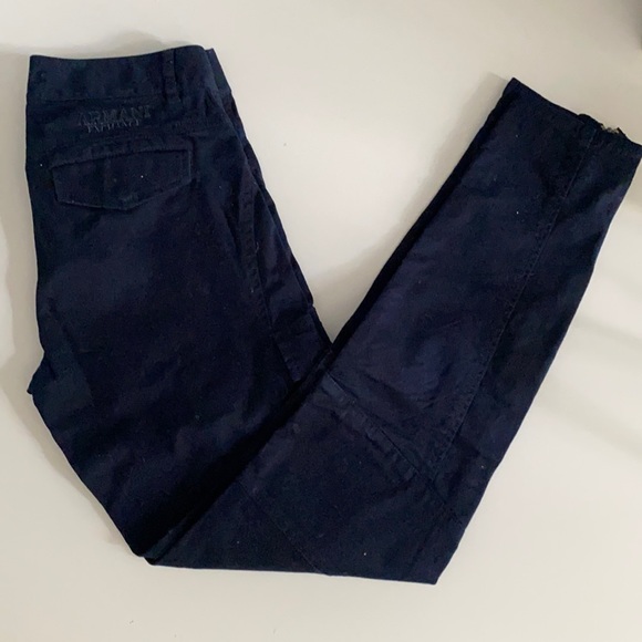 Armani Exchange twill cargo pants size 2 - Picture 1 of 6